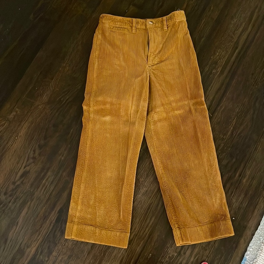 Courduroy slim Emmett wide leg from madewell